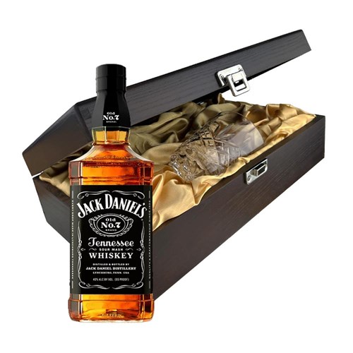 Jack Daniels Tennessee Whisky In Luxury Box With Royal Scot Glass